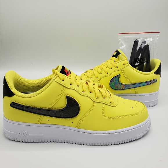 Nike Air Force 1 '07 LV8 Yellow Pulse - Picture 2 of 6